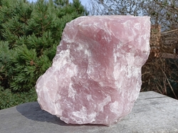 Surový růženín solitér 14,9 kg - HORA LÁSKY 