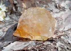 Křišťál + křemen surový s limonitem 48 g - ZLATÝ LÉČITEL