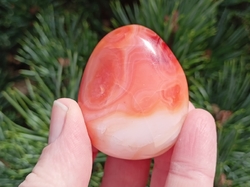Karneol tromlovaný hmatka 64 g - JSEM JEDINEČNÁ
