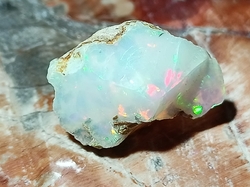 Drahý opál přírodní Etiopie 0,96 g - VÝJIMEČNOST 