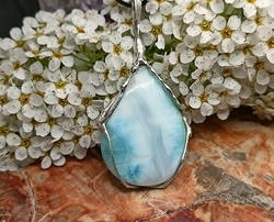 LARIMAR přívěsek -  PROPOJENÍ S DUŠÍ