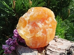 Kalcit oranžový surový 330 g - RADOST
