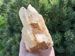 Křišťál - křemen dvojšpice 540 g - ZÁZNAMY A KLÍČE