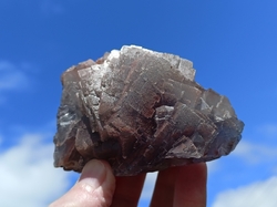 Fluoritová drúza modrá 438 g -  ATLANTIDA
