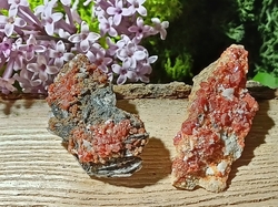 Vanadinit surový SET 2 ks 19,6 g Maroko 
