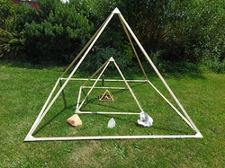 Pyramida dřevěná 200 cm skládací - HARMONIZACE A RELAXACE