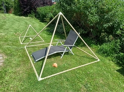 Pyramida dřevěná 200 cm skládací - HARMONIZACE A RELAXACE