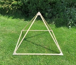 Pyramida dřevěná 100 cm skládací - ENERGIE