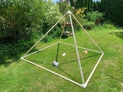 Pyramida dřevěná 200 cm skládací - HARMONIZACE A RELAXACE