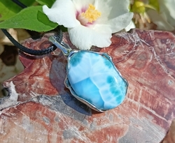 LARIMAR top kvalita přívěsek - CÍTÍM SVOU NÁDHERNOU DUŠI