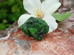 Chromdiopsid krystal surový 14,48 g extra kvalita