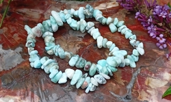 Larimar náramek sekaný - PROPOJENÍ S DUŠÍ