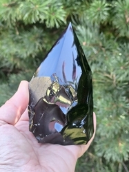 Obsidián plamen 684 g Mexiko - STRÁŽCE A OCHRÁNCE