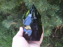 Obsidián plamen 684 g Mexiko - STRÁŽCE A OCHRÁNCE