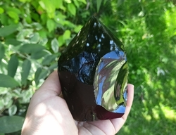 Obsidián plamen 661 g Mexiko - STRÁŽCE A OCHRÁNCE