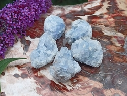 Celestýn mini drúza přírodní 25 g
