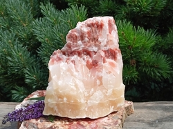 Kalcit červený surový 3710 g, extra kvalita - Mexiko