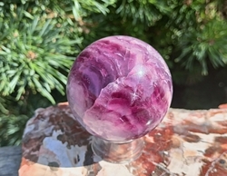  FLUORIT Watermelon koule 287 g - JSEM PROPOJEN