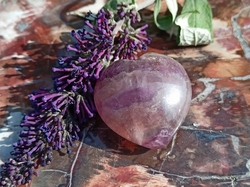 Fluorit srdce 23,3 g Madagaskar  