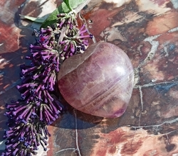 Fluorit srdce 23,3 g Madagaskar  