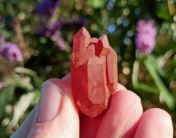 Tangerine křišťál surový oboustranný 13 g - VŠE ROZHÝBÁM