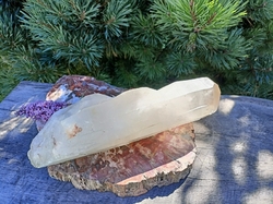 Křišťál - křemen špice 2295 g - TROJITÁ TRANSFORMACE