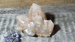 Kříšťál-Křemen s Chloritem drúza ZELENÝ CHRÁM 199 g