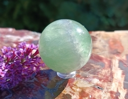 Koule fluorit zelený EXQ 115 g - JSEM FIT