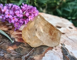 Citrín krystal - přírodní špice 25,3 g - SLUNEČNÍ CHRÁM + FANTOM