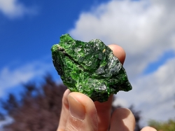 Chromdiopsid surový 43,5 g -  ZELENÝ CHRÁM  