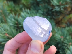 Dumortierit v křišťálu, oboustranná špice 26,38 g - SOUZNĚNÍ DUŠÍ