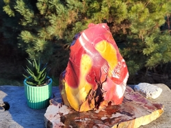 Jaspis Mookait surový 3388 g solitér Austrálie - ENERGIE MATKY ZEMĚ