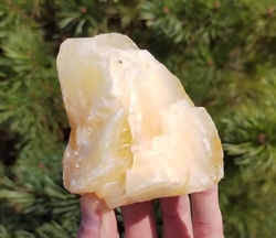 Kalcit žlutý extra kvalita 371 g - SLUNEČNÍ SKÁLA