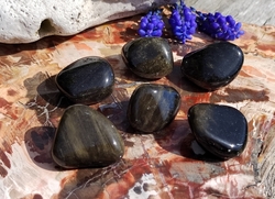 Obsidián zlatý troml 18 - 30 g Mexiko 