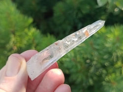 LASER křišťál lemurský s limonitem 18,5 g - SVĚTELNÝ PAPRSEK