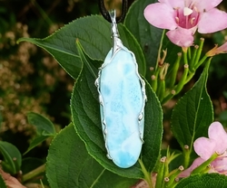 LARIMAR top kvalita přívěsek -  KOUZLO PROPOJENÍ S DUŠÍ