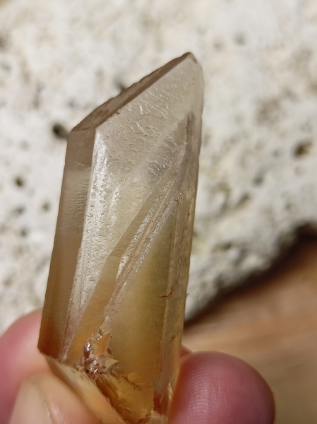 Citrín krystal - přírodní špice 19 g STRÁŽCE ZÁZNAMŮ