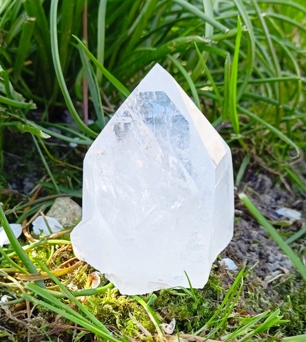 Mistrovský krystal křišťálu 300 g - GENERÁTOR + LEMURSKÝ CHRÁM
