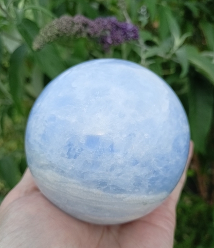 KALCIT modrý koule - MODRÉ Z NEBE 1136 g 