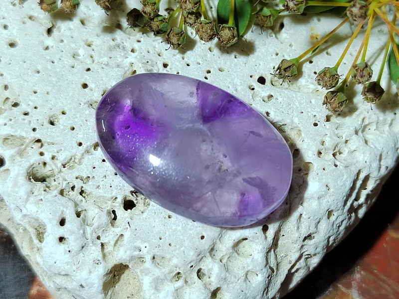AMETYST kabošon 5,38 g