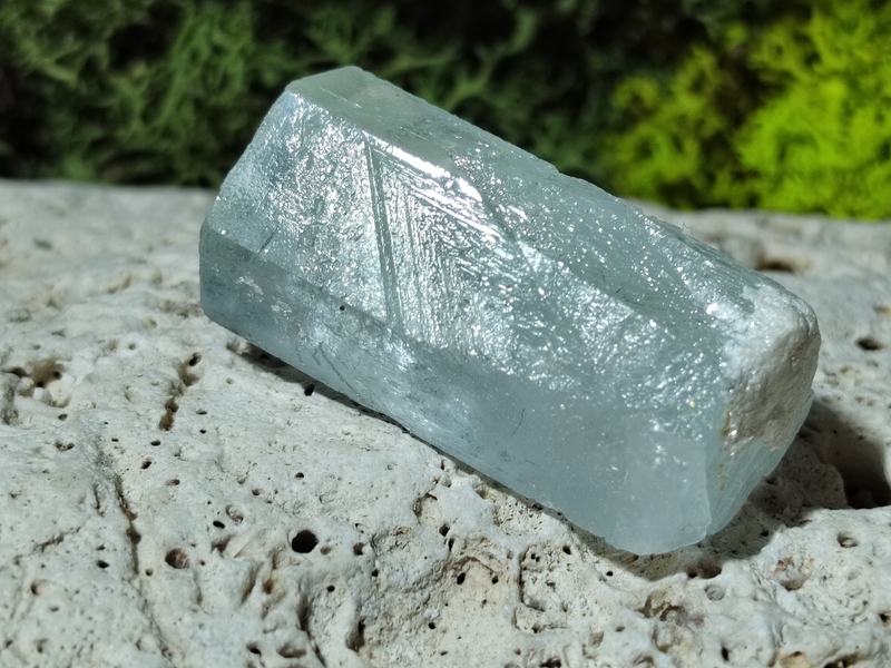 Akvamarín krystal 15,77 g, Pákistán - ZÁZNAMOVÝ KRYSTAL