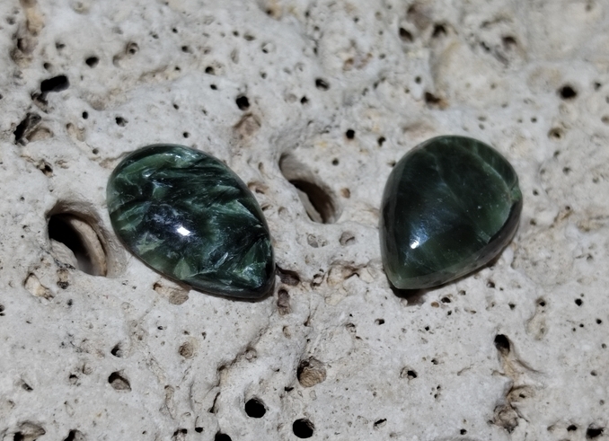 SERAFINIT kabošon 1,69 g SET 2 ks