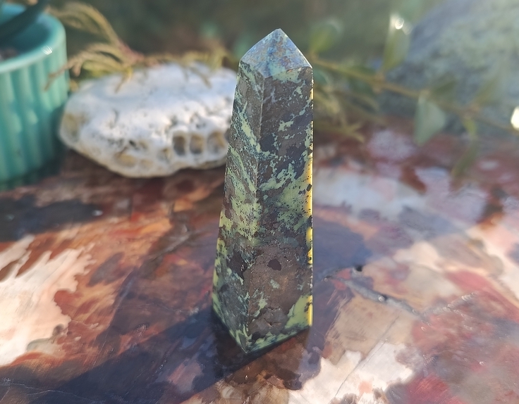 Serpentinit obelisk Peru 42 g - VNITŘNÍ SÍLA