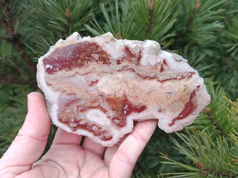 Jaspis s chalcedonem leštěný 453 g Česká republika - ČESKÝ DRAK
