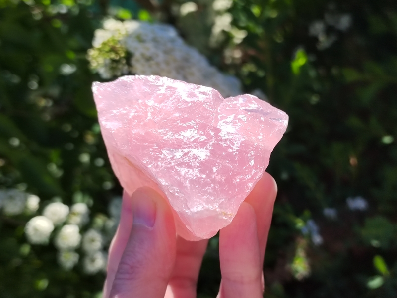 Růženín surový 203 g - KRYSTAL LÁSKY